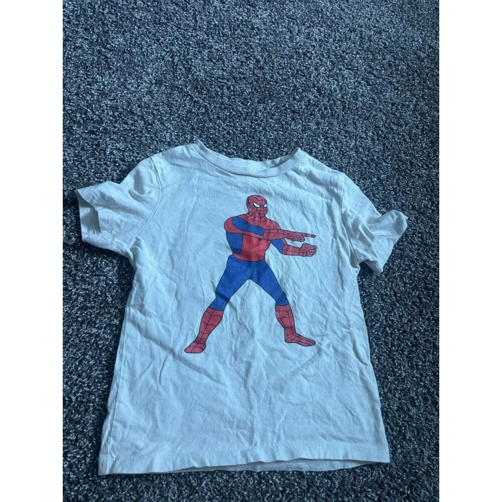 Old Navy Spider-Man Graphic T-Shirt Boys Size 6/7